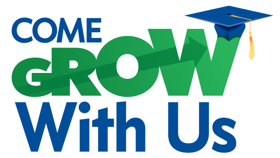 "Come Grow With Us" FVSU 1890 scholarship program logo