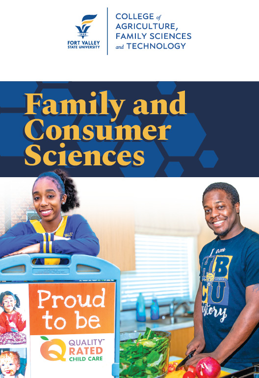 cover for family and consumer sciences academic program brochure