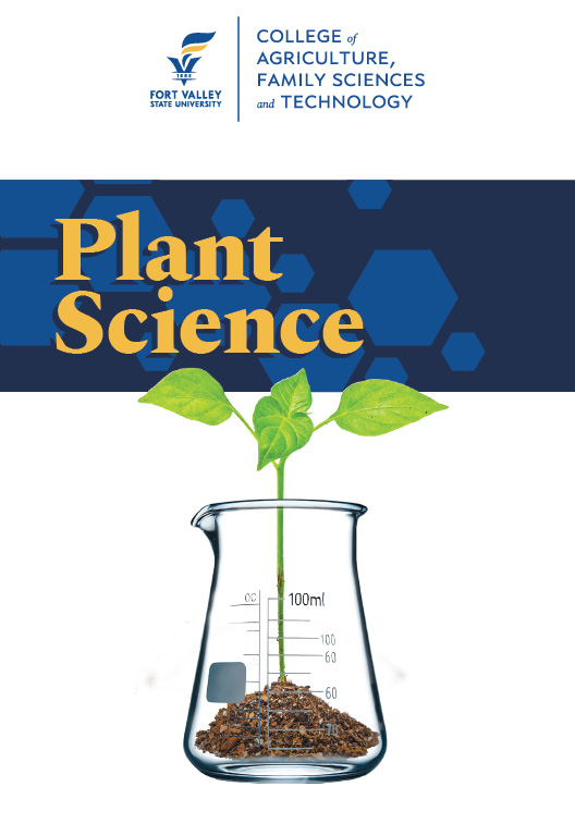 cover for plant science academic program brochure