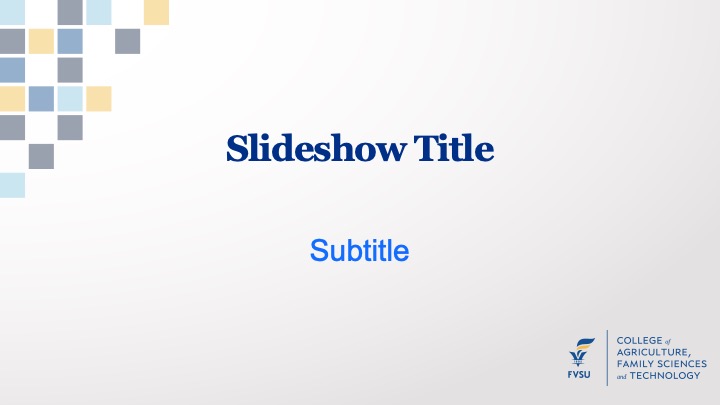 FVSU CAFST PPT template 1 dark