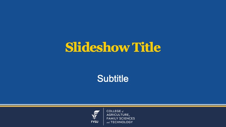 FVSU CAFST PPT template 3 dark