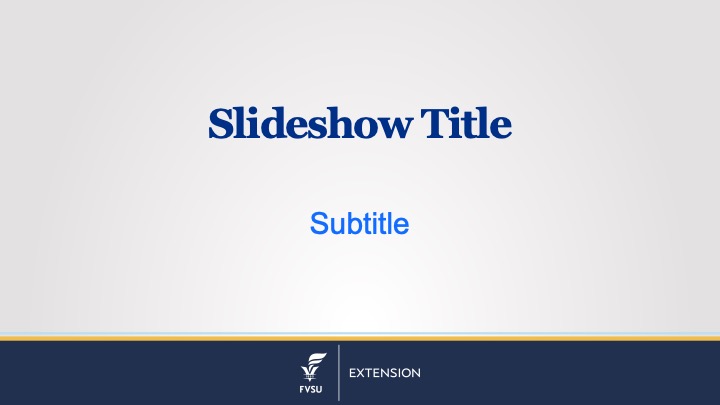 FVSU CEP PPT template 3 light