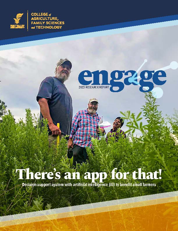 Cover image from the FVSUag research report, engAGe 2023