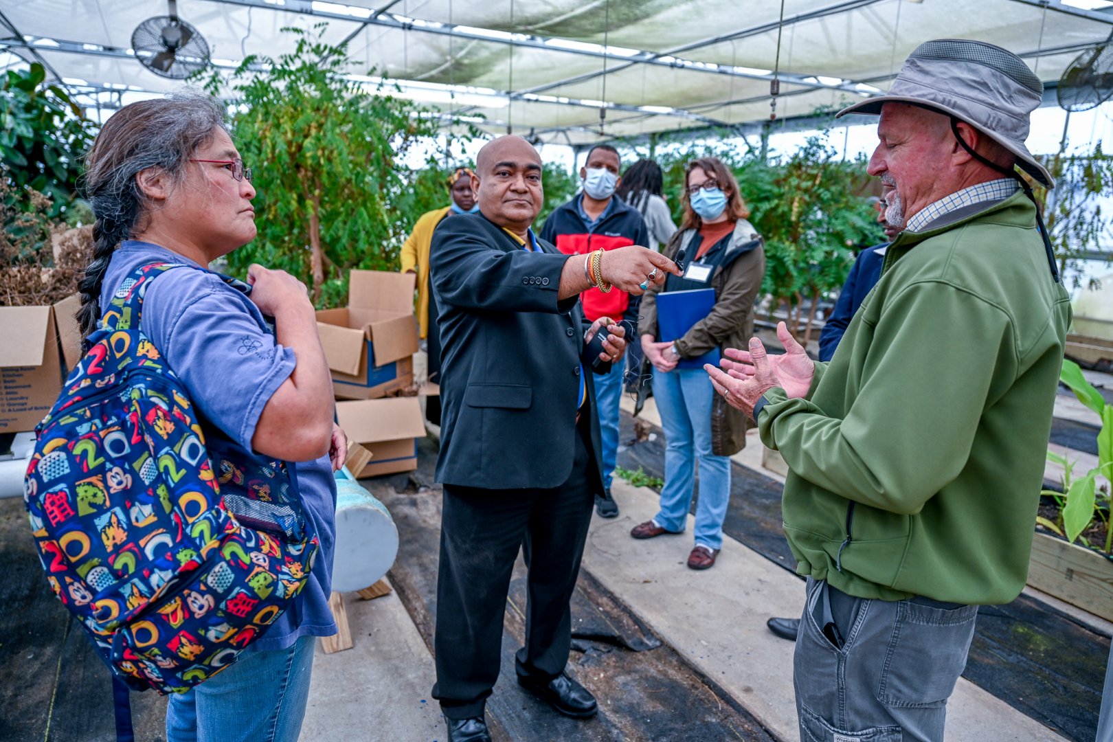 Farmers attend Fort Valley State University’s Stevia Field Day and Annual Meeting to learn more about growing stevia.