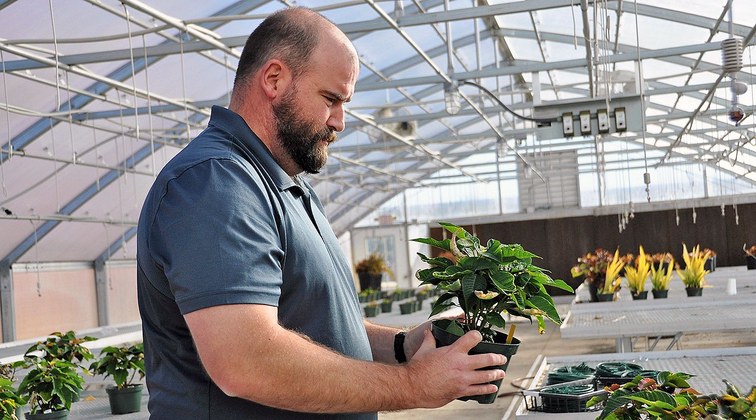 Jeffrey Wilson, FVSU alum and current agriculture teacher and Future Farmers of America (FFA) adviser at Veterans High School in Houston County.