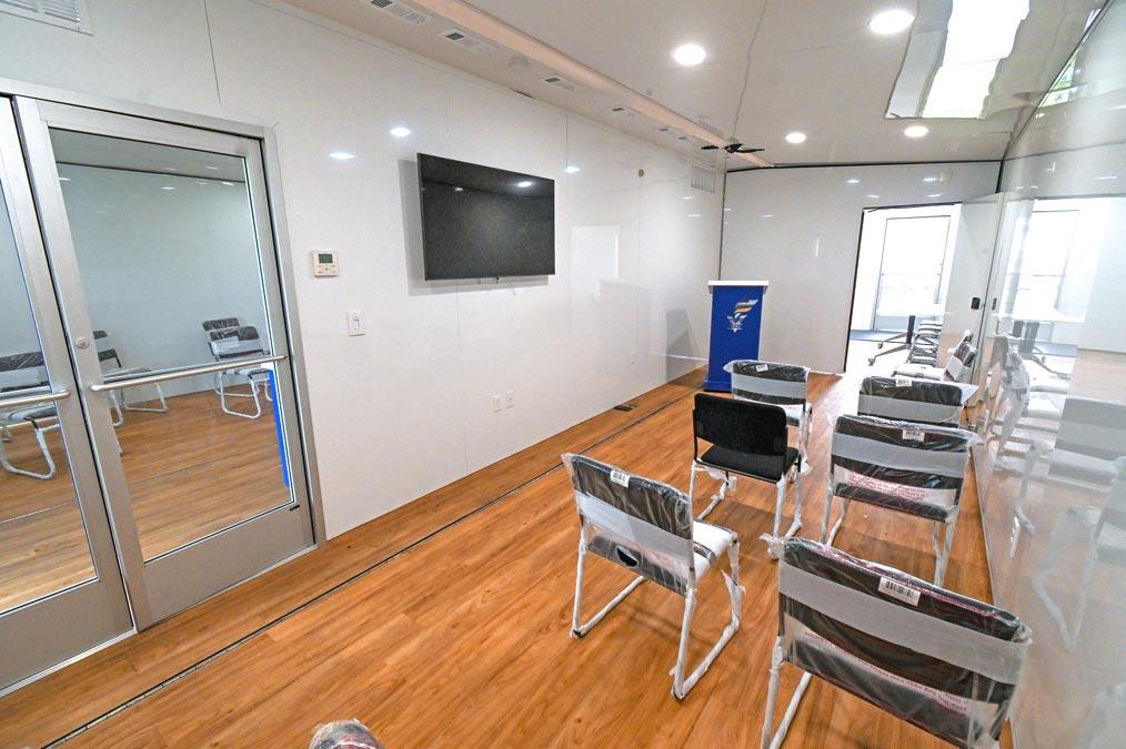 Mobile Health Unit interior